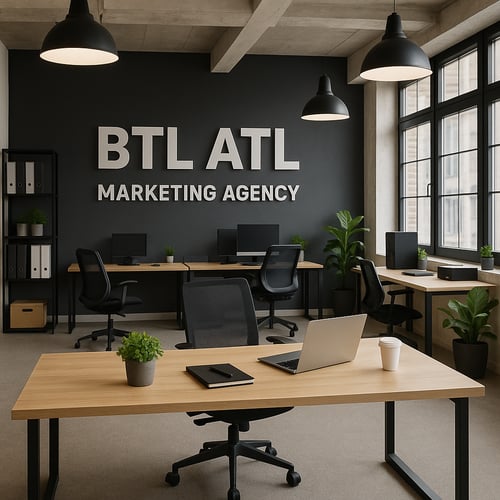 an office of BTL ATL marketing agency-1